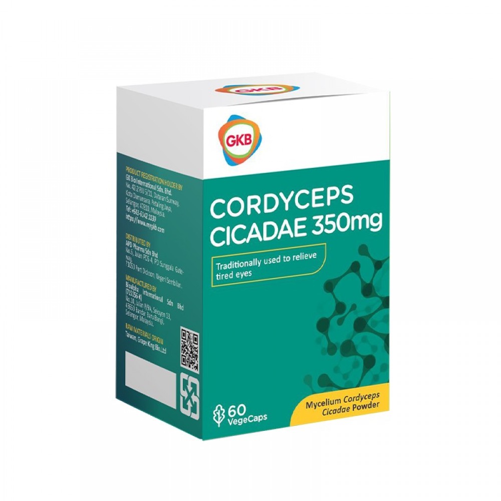 GKB Cordyceps Cicadae 350mg (MAL20096067TC)