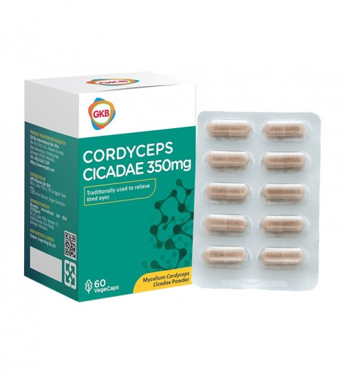 GKB Cordyceps Cicadae 350mg (MAL20096067TC)
