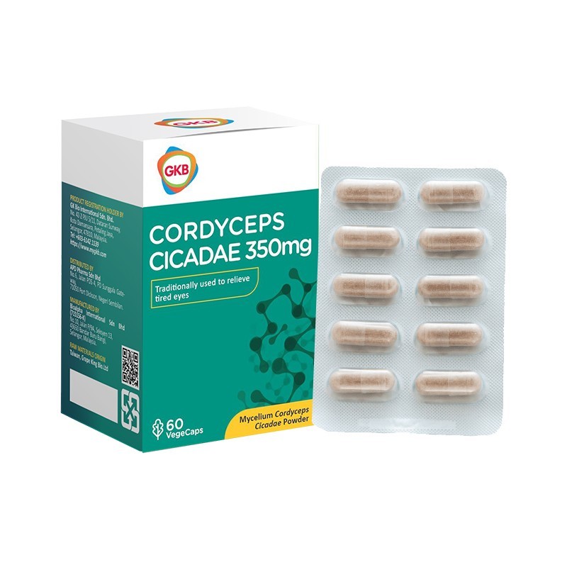 GKB Cordyceps Cicadae 350mg (MAL20096067TC)
